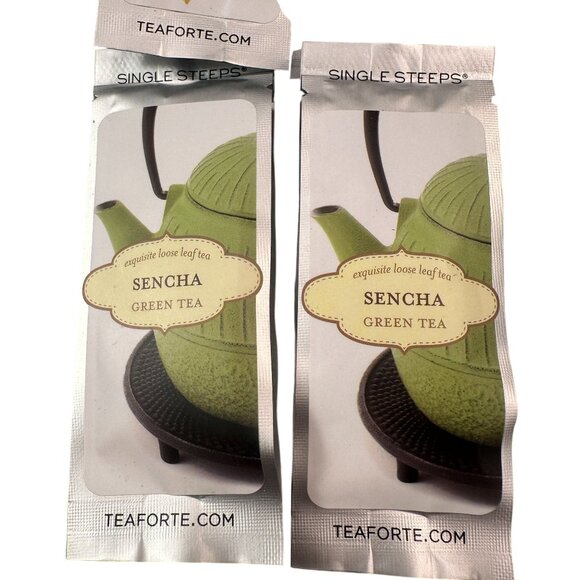 Tea Forte Pouches Single Steeps Loose Leaf Tea World Sampler Bombay Sealed - Picture 3 of 11